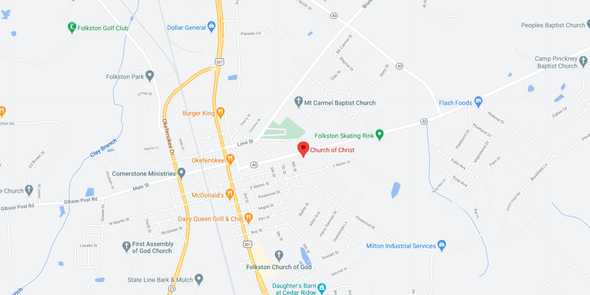 Folkston Church of Christ